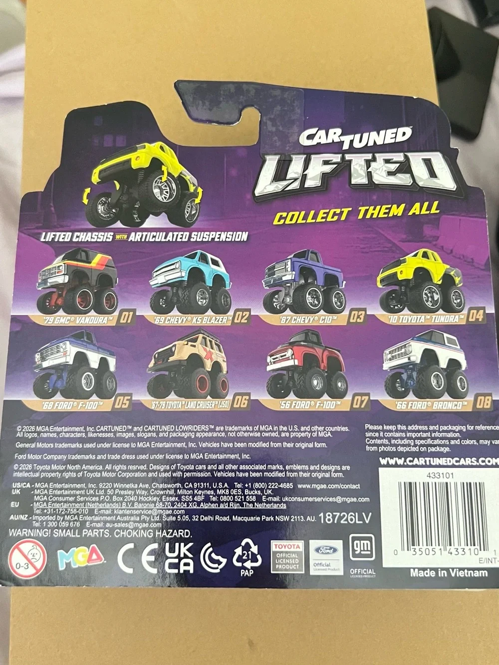 car tuned die cast